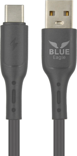 Blue Eagle Be-dcac-13 Tpe Fast Charging Cable Usb-a - Type-c 1m Grey