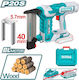 Total Battery Staple Gun TCSNLI6005 20V Solo for Staples