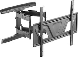 Brateck LPA59-466 TV-Halterung Wandmontage Bis 86" und 120kg Schwarz