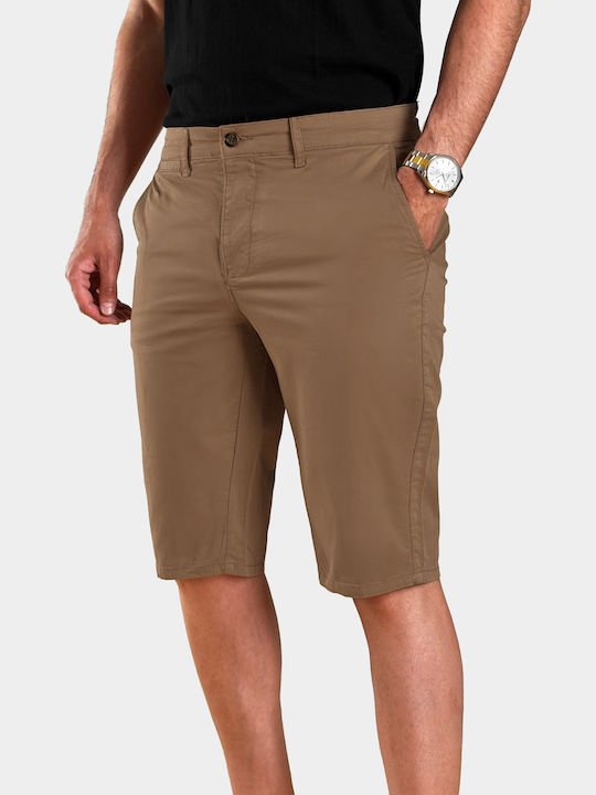 3Guys Men's Chino Bermuda Beige