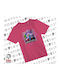 Kinderoberteile T-Shirt Rosa Nether Portal
