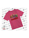 Kinderoberteile Kurzärmelig Rosa Roblox Squad