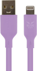 Blue Eagle Be-dcal-11 Silicone Fast Charging Cable Usb-a - Lightning 1m Purple Blue Eagle Be-dcal-11 Silicone Fast Charging Cable Usb-a - Lightning 1m Purple