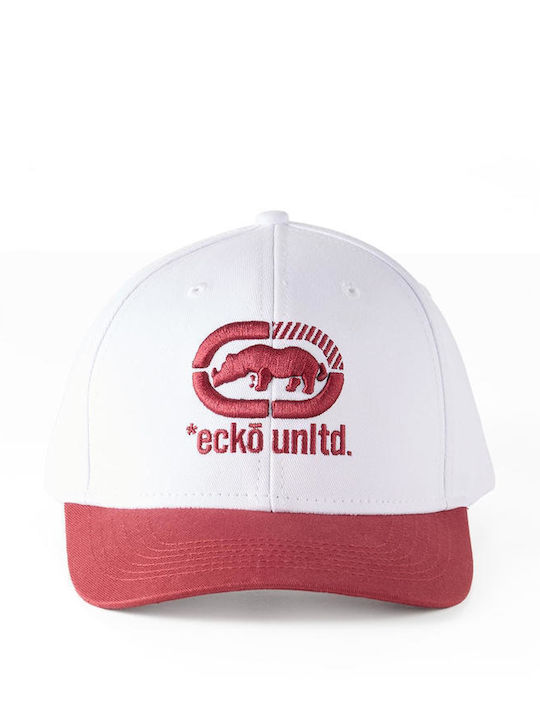 Ecko Unltd Finish Baseball Cap Brightwhite Syrah One