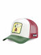 Capslab Peanuts Joe Cool Snoopy Καπέλο One Size Κίτρινο Κόκκινο Λευκό Πράσινο