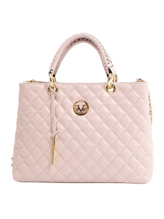 Leather Women's Shoulder Bag Taupe