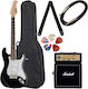 Harley Benton St-20 Bk Standard Σετ Ηλεκτρική Κιθάρα