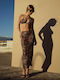 Celestino Bikini Set Women Pareo Leopard Brown