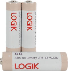 LOGIK AA 1.5V 12τμχ 416508 LOGIK AA 1.5V 12τμχ 416508