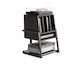 Fitueyes Rack Επιπέδων Μαύρο 54.61x57.912x77.978cm