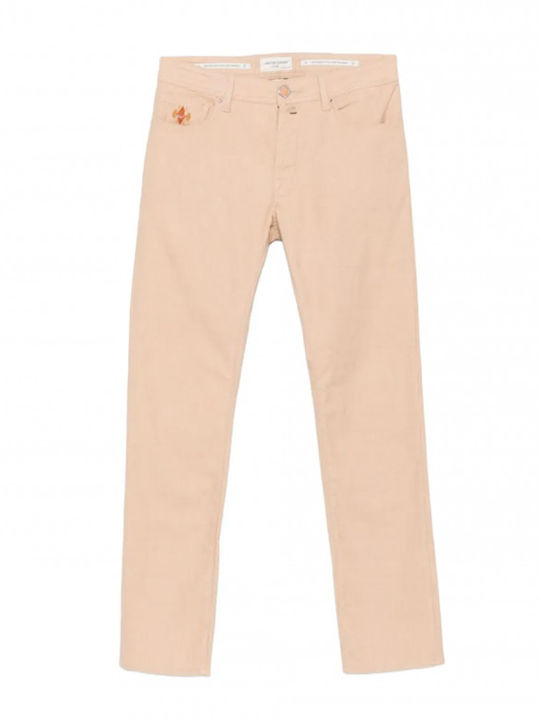 Herrenhosen Elastisches Beiges Bard Pantolon
