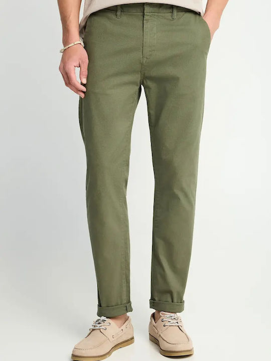 Funky Buddha Elastic Chino Trousers in Regular ...