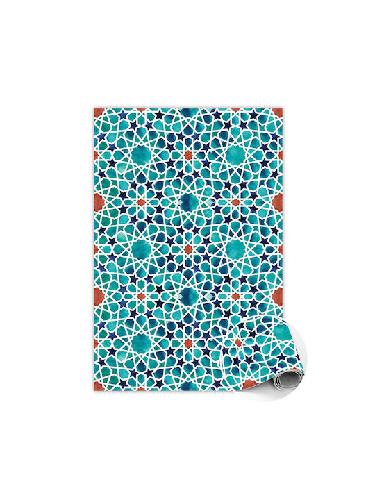 Tulup Tulup Wohnzimmer Teppich Rechteckig Türkis 100x150cm