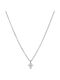 Silver And More Женски Сребърен Кръст с Верига