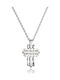 Silver And More Мъжки Кръст от Стомана с Верига