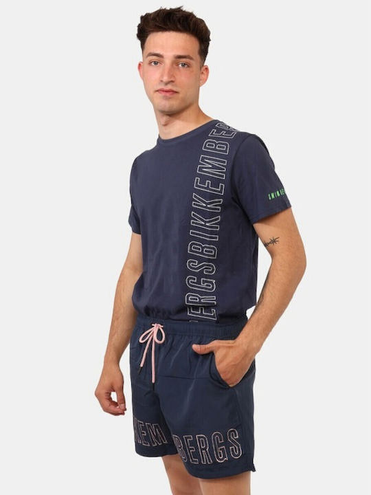Bikkembergs Men's Swimwear Bermuda Blue