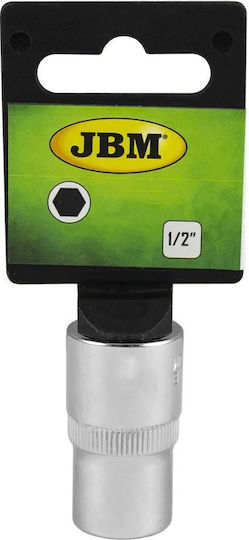 JBM Καρυδάκι με Καρέ Υποδοχής 1/2", HEX Διάμετρος 11mm