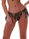 Bikinihosen Slip mit Schnürung Braune