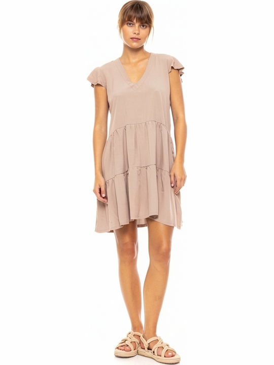 Pink Label Women's Beachwear Caftan Beige