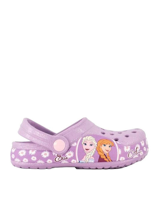 Adam's Shoes Frozen Πέδιλα Μωβ