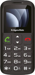 Kruger & Matz Simple 923 Dual SIM Κινητό με Μεγάλα Κουμπιά (Αγγλικό Μενού) Μαύρο Kruger & Matz Simple 923 Dual SIM Κινητό με Μεγάλα Κουμπιά (Αγγλικό Μενού) Μαύρο