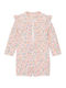 Little Dutch Kids Swimwear One-Piece with Long Sleeve Dreamy Flowerfield