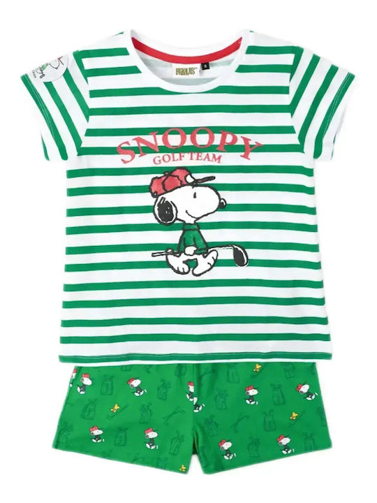 Admas Kids Summer Nightwear Green