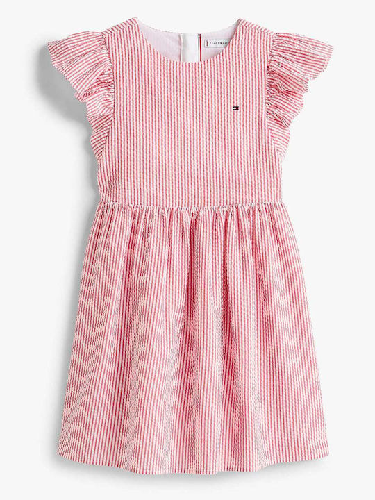 Tommy Hilfiger Girls Dress Red