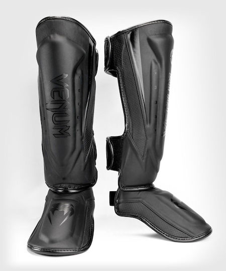 Venum Elite Evo Protecții Pentru Tibie Adulți Negre