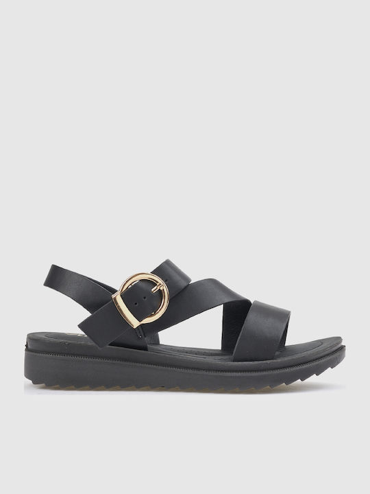 Summer Women's Platform Slippers Style Black
