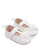Childrenland Weiche Sohlenschuhe für Babys Ballerinas Weiß