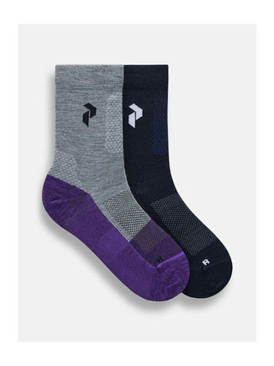 Peak Performance Trekking Blue Socks 2 Pairs