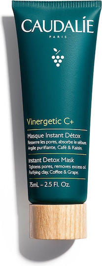 Caudalie Vinergetic C+ Instant Gesichts- & Augenmaske 75ml