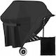 Grill Cover Gray with UV Protection 122x61x147cm