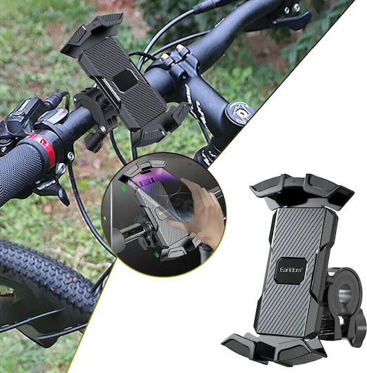 Earldom Eh275 Bicycle And Motorcycle Mobile Phone Holder 360° Automatic Lock Universal Phone Holder Scooter