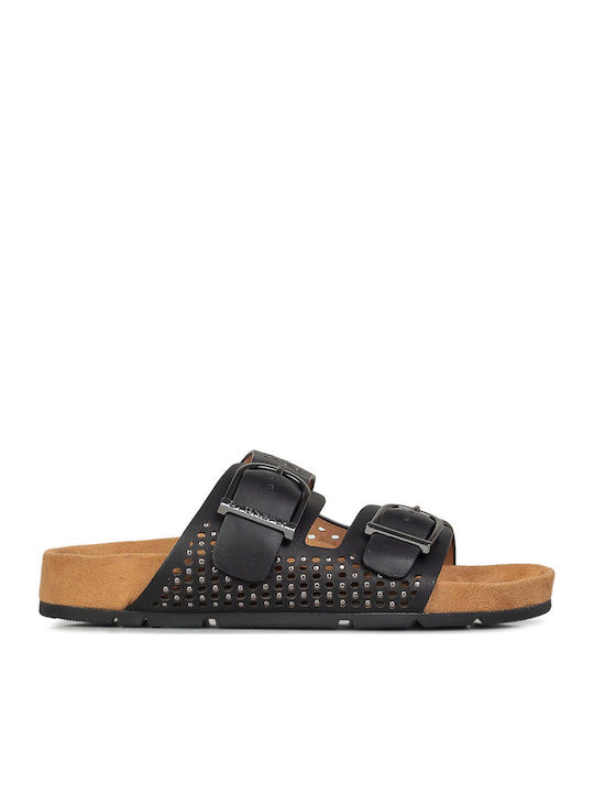 Stonefly Women's Flat Sandals Black