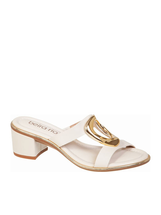 Beira Rio Beige Women's Sandals