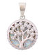 Silver And More Hängender Baum aus Silber mit Zirkon