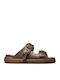 Vibe Men's Sandals in Brown Colour