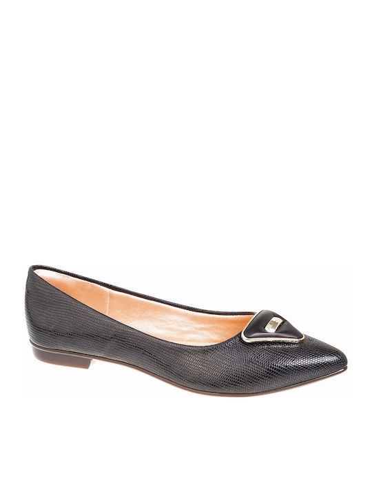 Damen Ballerinas Schwarz