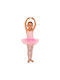 Kids' Bodysuit Strappy Tutu Lycra Shiny Go Dance Light Pink