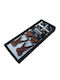 Victoria Suspenders Leather Fastenings Silk Fabric Patterns Blue