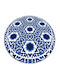 Tulup Rundes Küchenmatte Blau 50cm