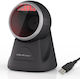 Qoltec Handheld-Scanner Verkabelt mit Lesbarkeit von 1D Barcodes