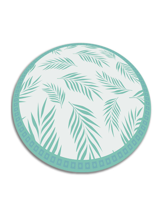 Tulup Rundes Küchenmatte Tulup Hawaii Blätter 130cm