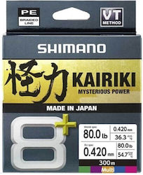 Shimano Kairiki 8 Angelschnur 300m Mehrfarben G...