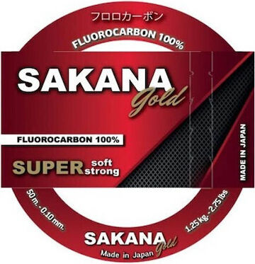 Πετονιά Sakana Gold Χρωμα Διάφανο Μεγεθος 0.290