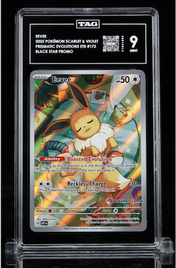 Eevee Scarlet & Violet Black Star Promos #173 Tag 9