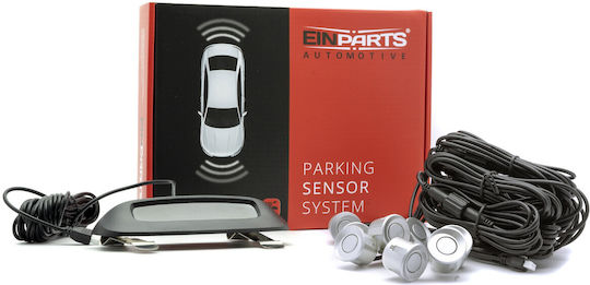 Einparts Parking System 8 Sensors Cars Control Unit Installation