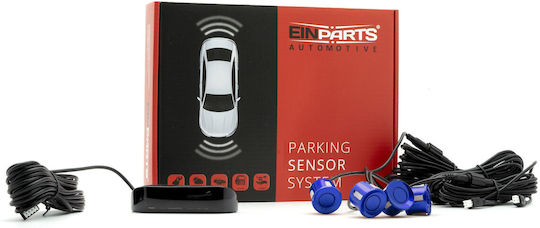 Einparts Kit De Parcare 4 Senzori Spate Instalare Auto